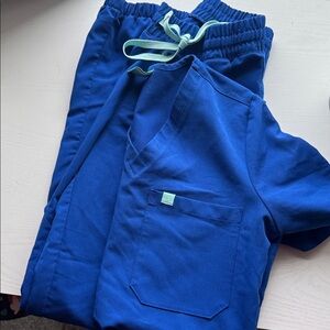 XXS Blue Garde-Malade royal blue set
